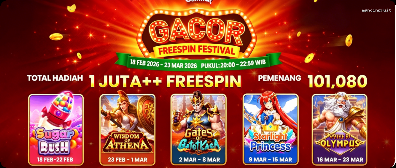Login mancingduit Sekarang Bonus Melimpah